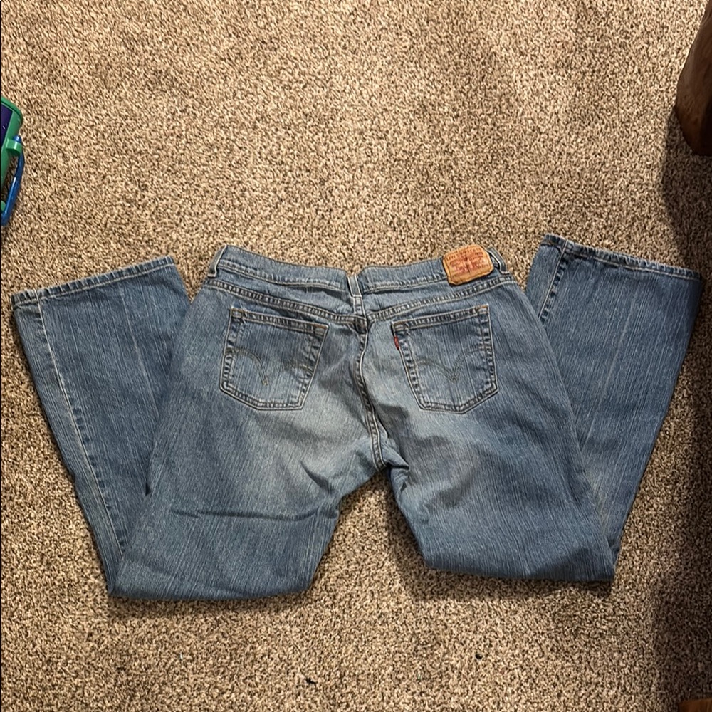 Levi's 515 Blue Denim Jeans 14m EUC